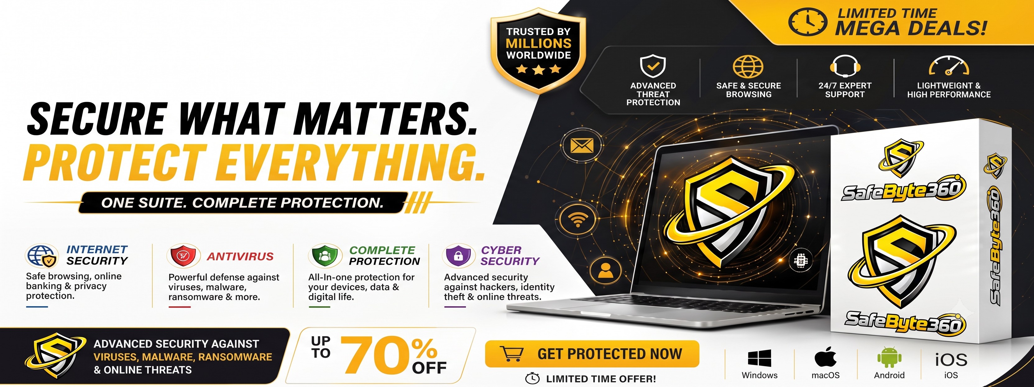 Safe Byte360 Best Antivirus Software Deals